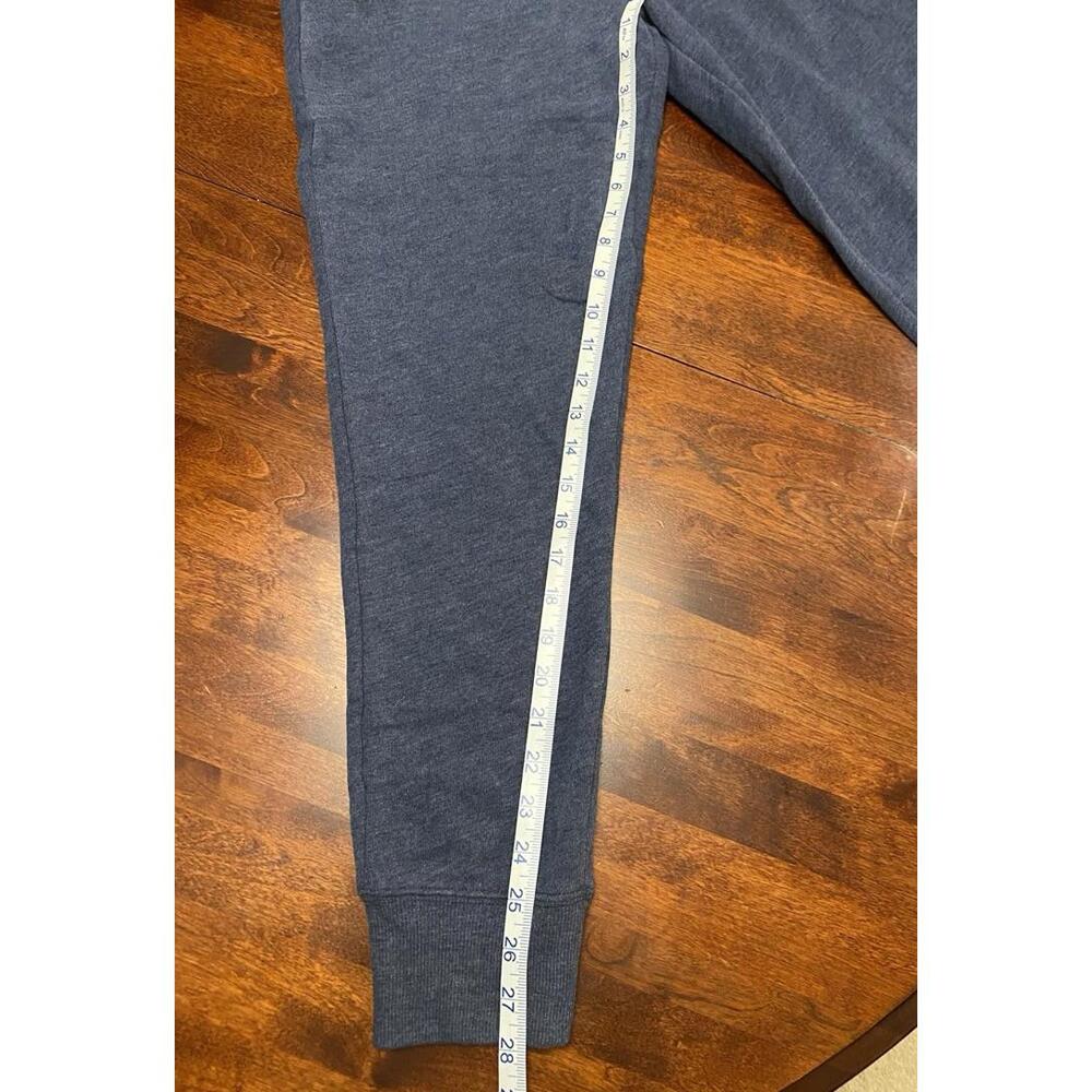 NWT Women's Amazon Essential Size S Blue Joggers W/Pockets Drawstring Loose Fit - Picture 3 of 4